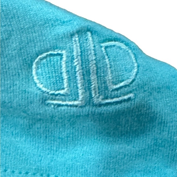 EUC Turquoise Lizzie Driver Golf Polo Lilly Vibes soft and Comfy LARGE Fitted - Picture 5 of 7